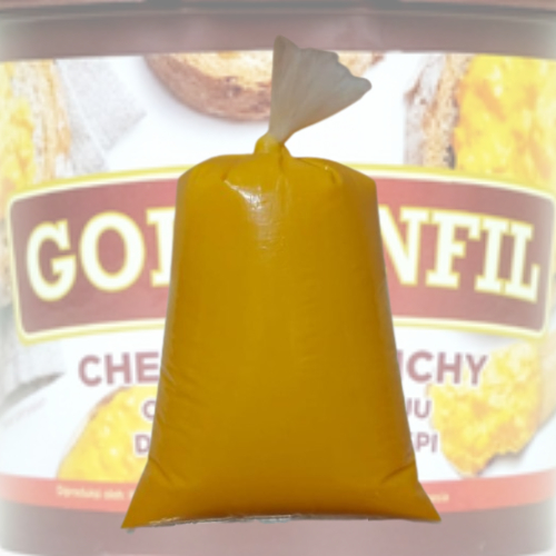 

Goldenfil Cheese Crunchy Olesan Rasa Keju dengan Malt Crispi curah / repack
