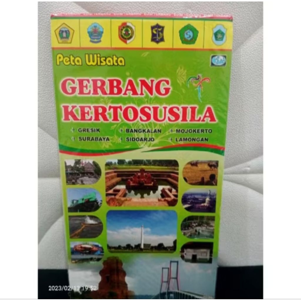 

Peta Wisata Gerbangkertosusila(Gresik,Bangkalan,Mojokerto,Surabaya,Sidoarjo,Lamongan)