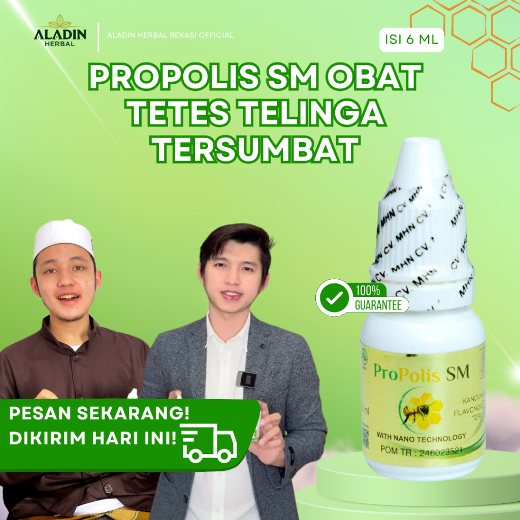 PROPOLIS SM BRAZILIAN Obat Tetes Telinga Tersumbat Budeg Sebelah Dan Berair