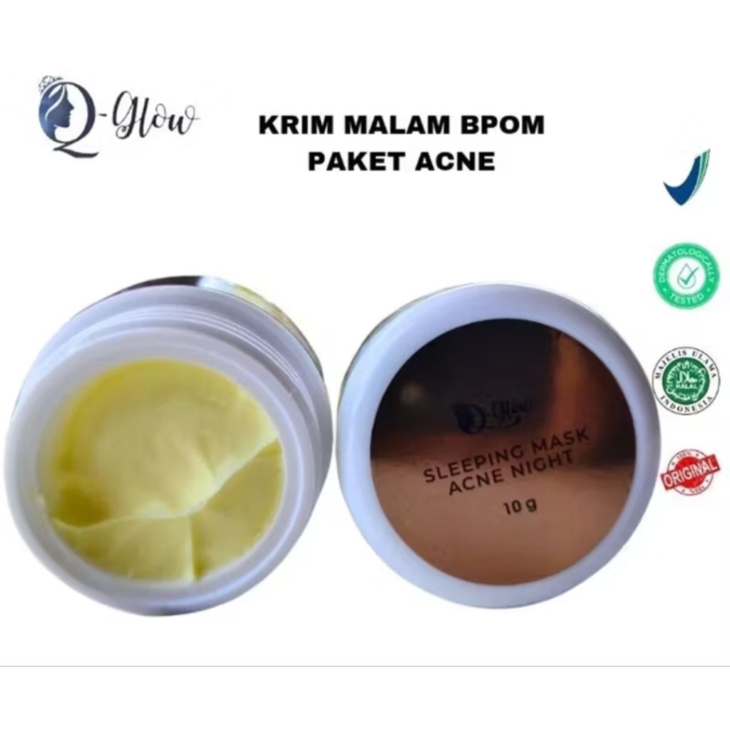 PRODUK SKINCARE Q GLOW ECERAN