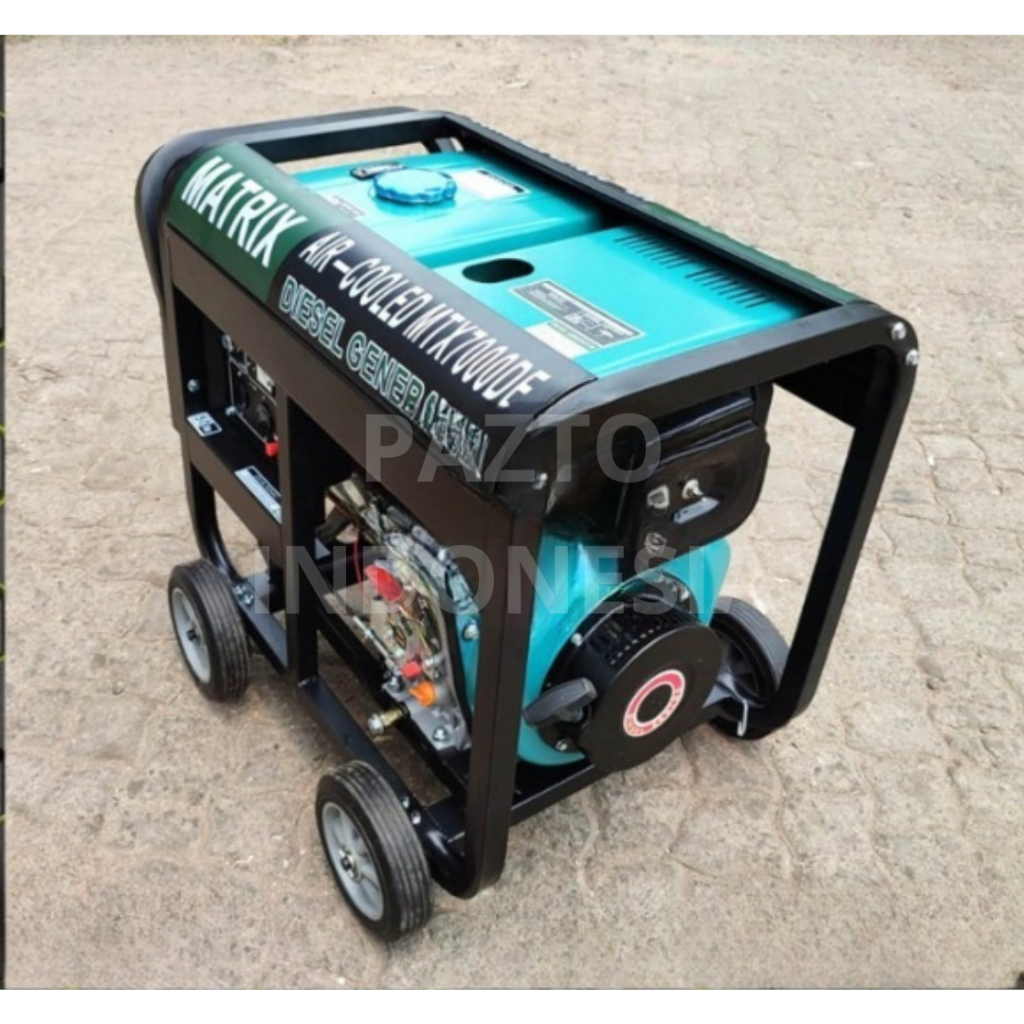 Genset Diesel Solar 5300 5000 Watt MTX-7000DE Generator Matrix HEAVY DUTY MTX7000DE MTX 7000 DE Orig