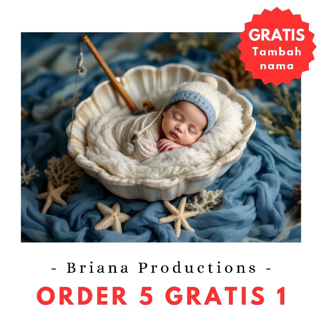 JASA EDIT FOTO BAYI NEWBORN ALA STUDIO BABY PEREMPUAN LAKI CEPAT KILAT EXPRESS CEWE COWO ADAT ISLAMI