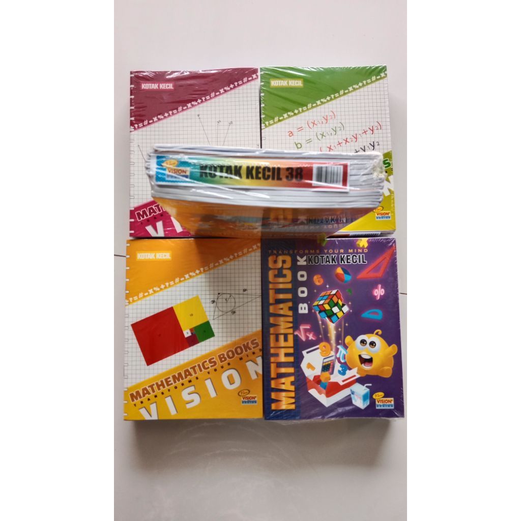 

Buku Kotak kecil VISION 38 lembar