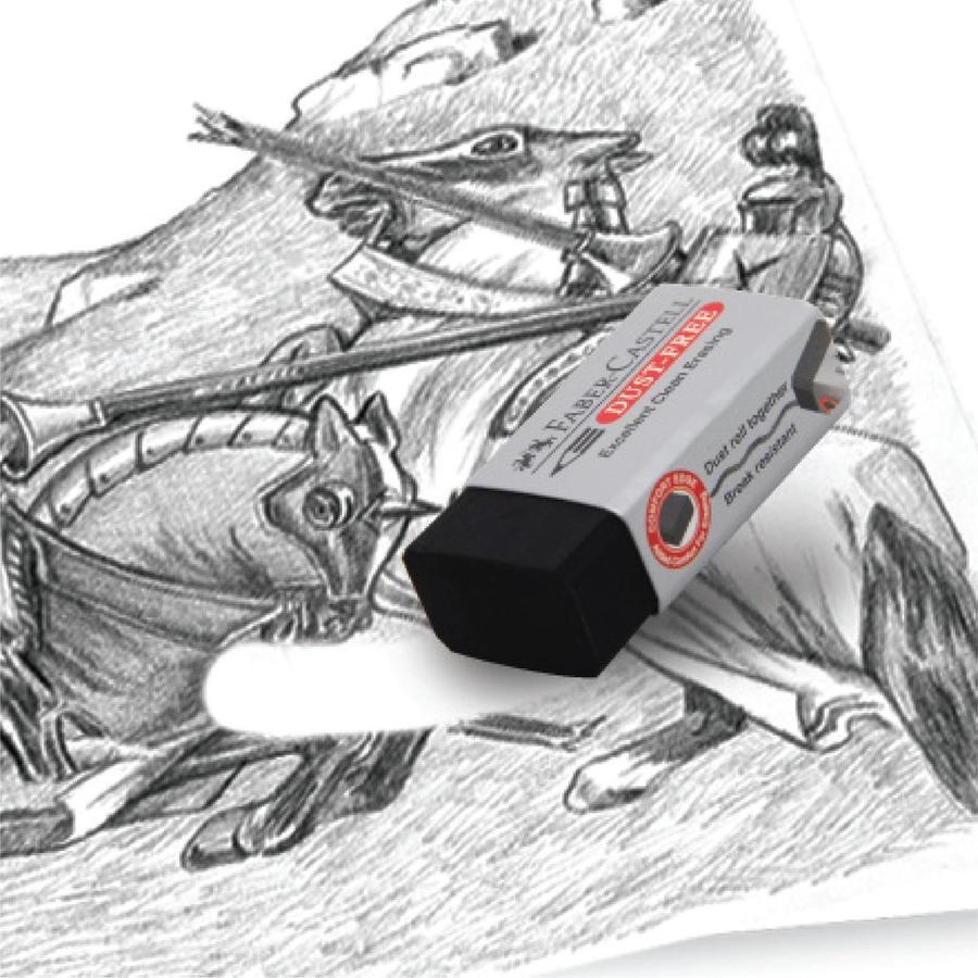 

Penghapus Alat Tulis Gambar Faber Castell Eraser Dust Black Stationery Anak Sekolah Arsitek