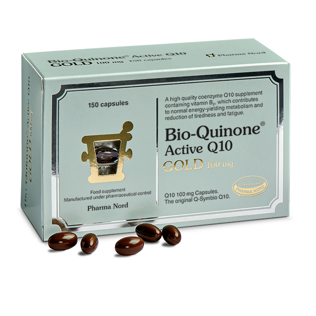 Bio Quinone Active Q10 Gold 100mg A high Quality Coenzyme Q10 / CoQ10 with B2 mudah diserap tubuh, k