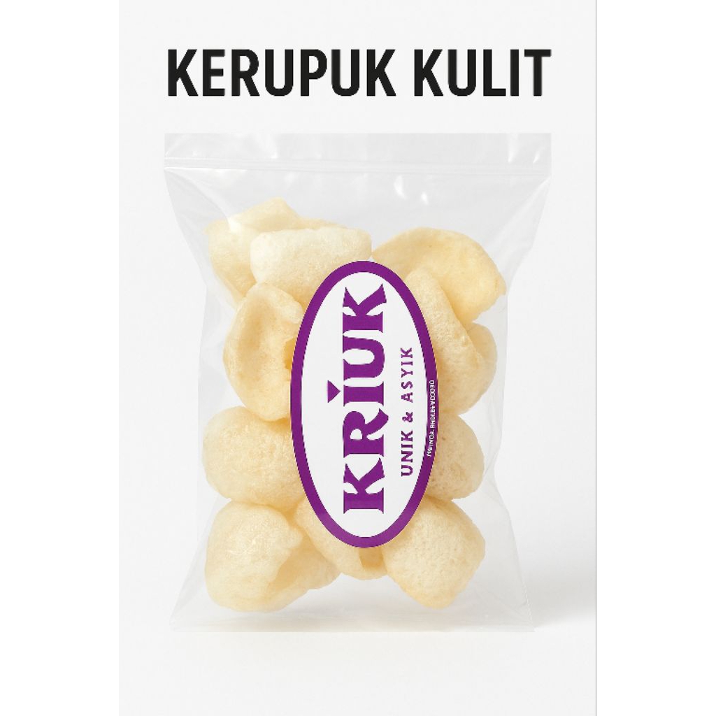 

Cemilan Kriuk Kerupuk Kulit