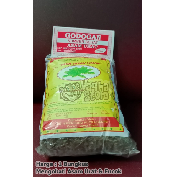 

Jamu godok godokan godog godogan asam urat rematik menurunkan kolesterol kesemutan daun tapak liman