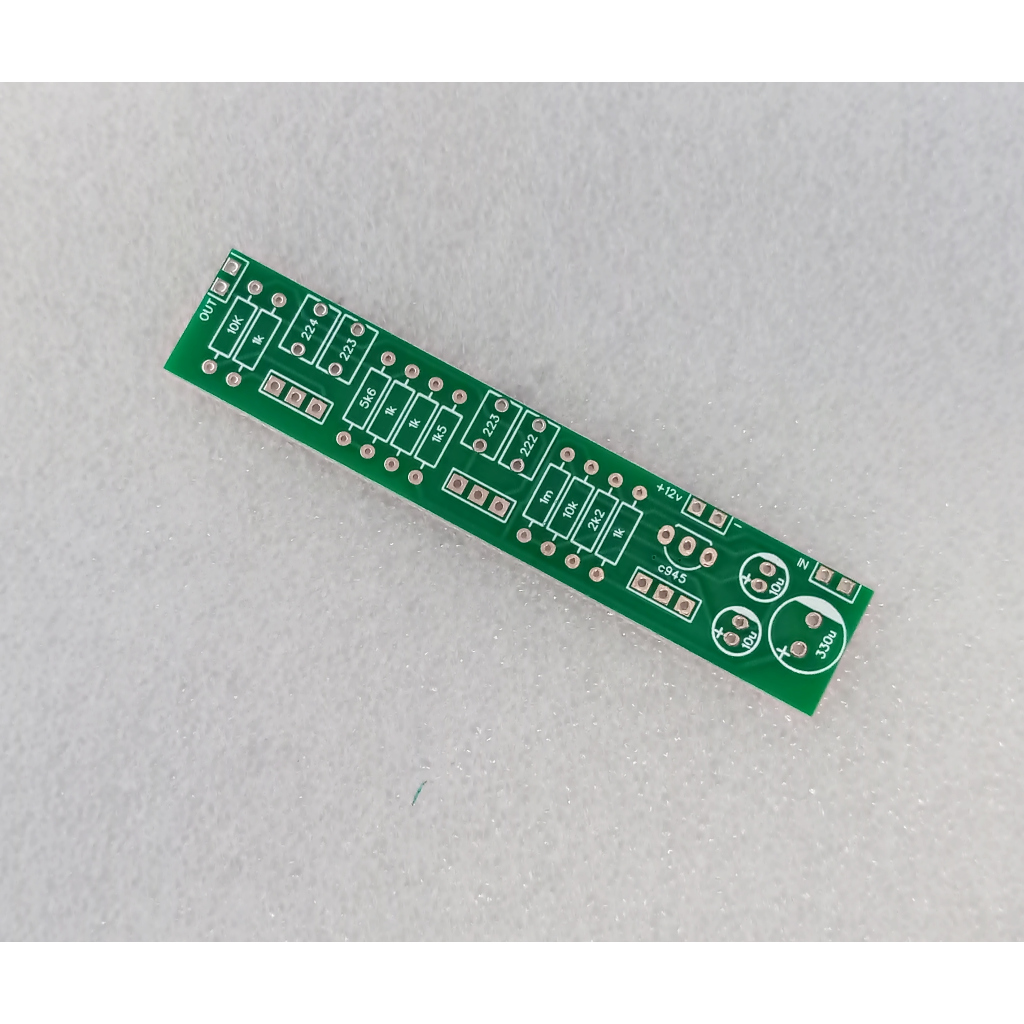 PCB Tone control Mono 1 Transistor