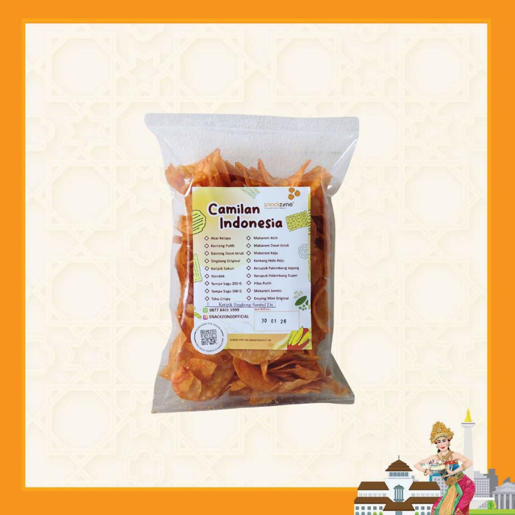 

Keripik Singkong Sambal Ebi