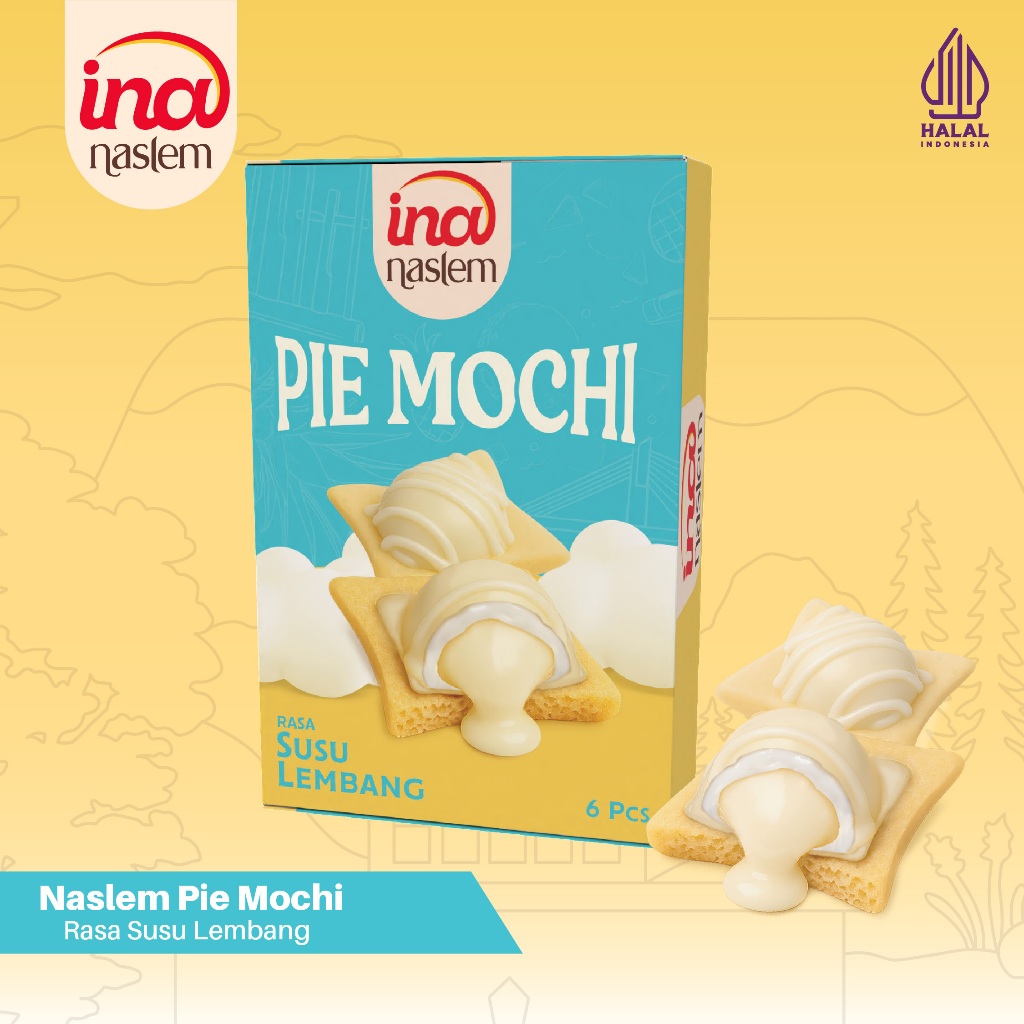 

Pie Mochi Naslem Susu Lembang Oleh-Oleh Bandung by Ina Cookies