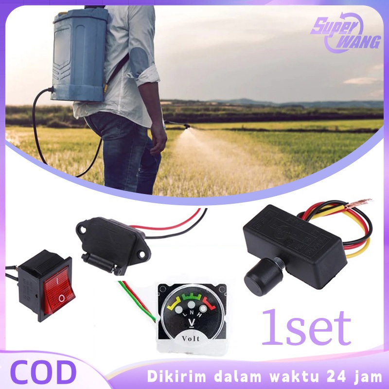 4pcs/Set Onderdil Sprayer Elektrik Sparepart Sprayer Elektrik Suku Cadang Sprayer Elektrik Aksesoris