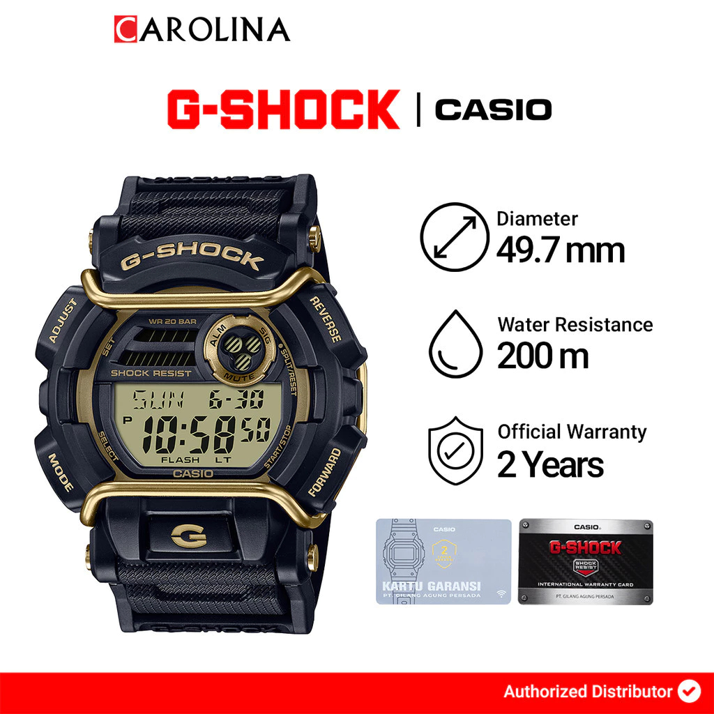 Jam Tangan Casio G SHOCK GD-400GB-1B2 Pria