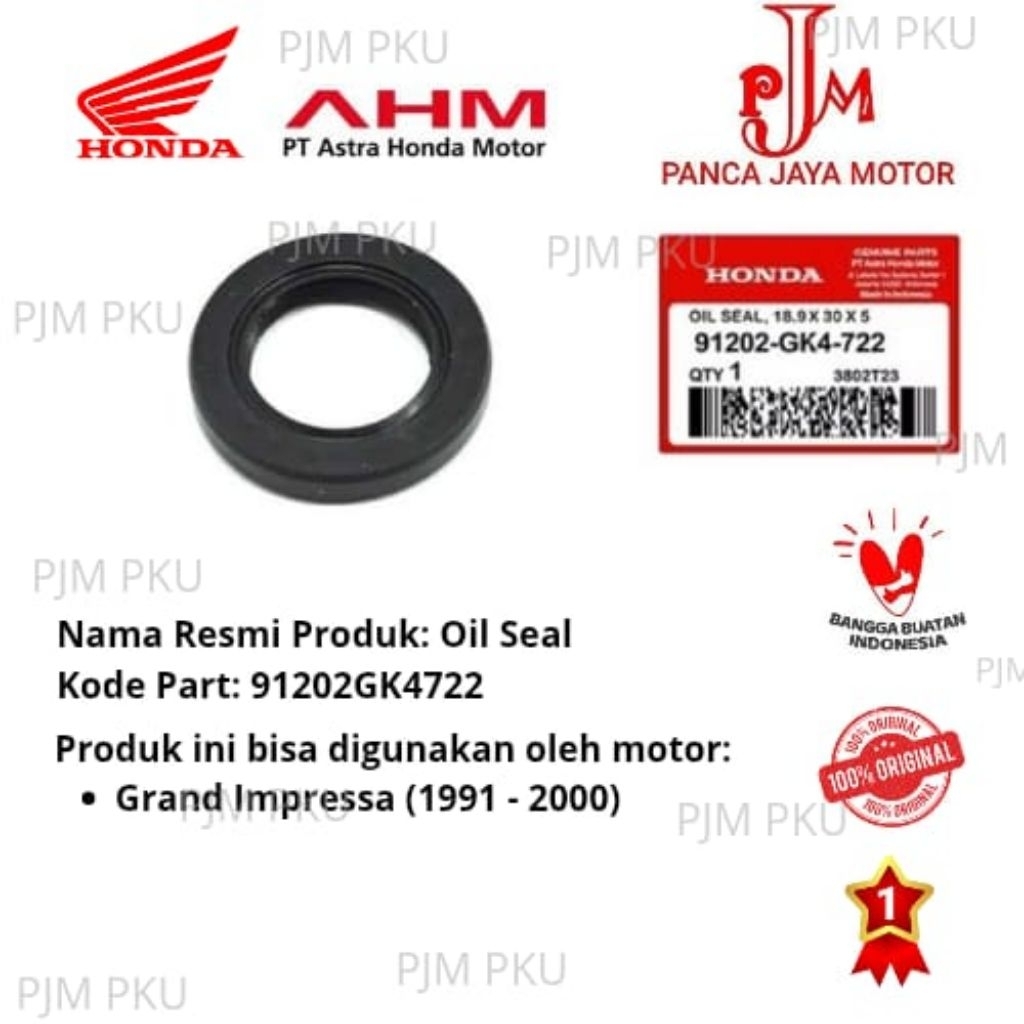 seal oil honda grand imppressa dan win
