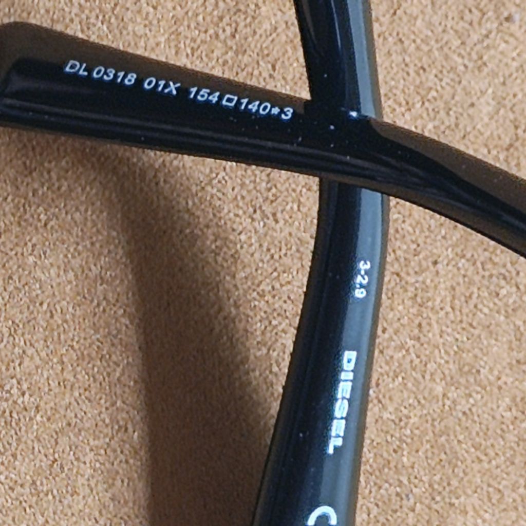 kacamata diesel dl0318 acetate wraparound