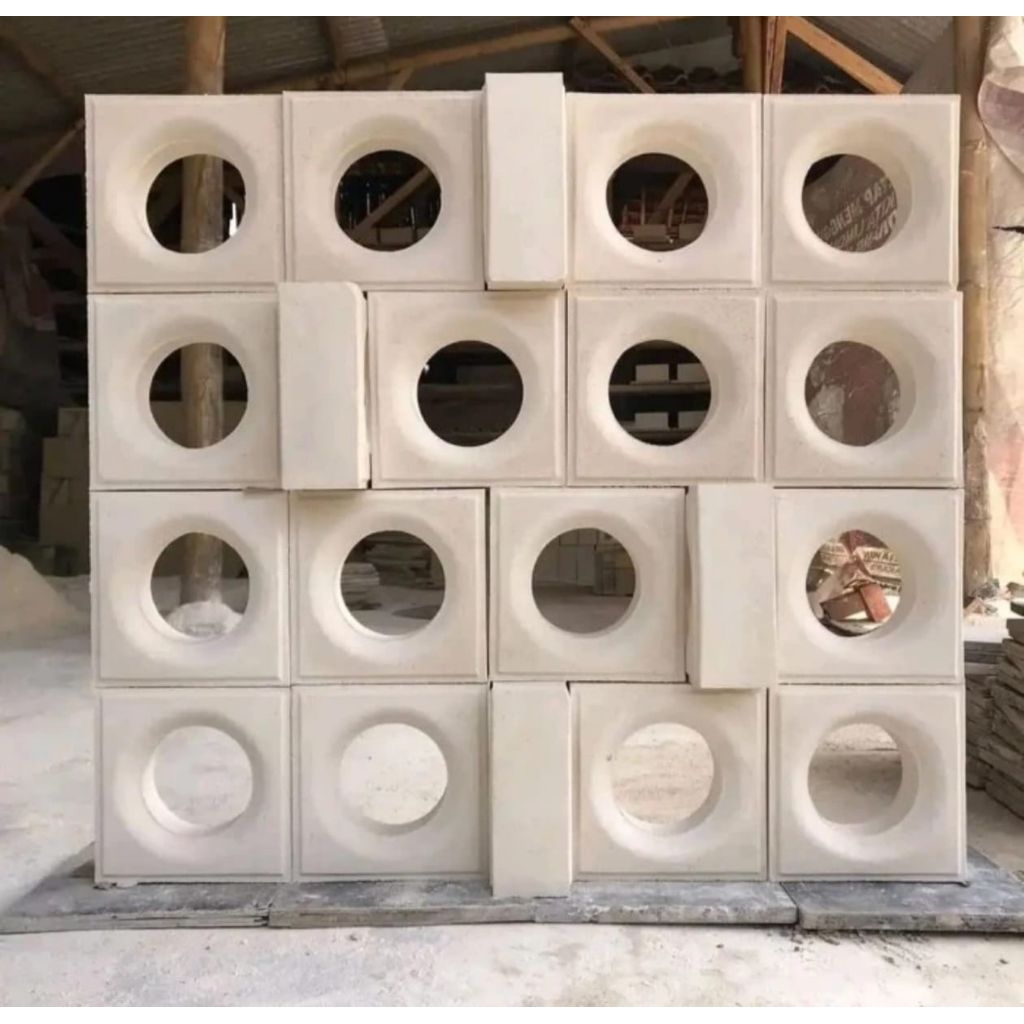 Roster beton roster lubang angin minimalis