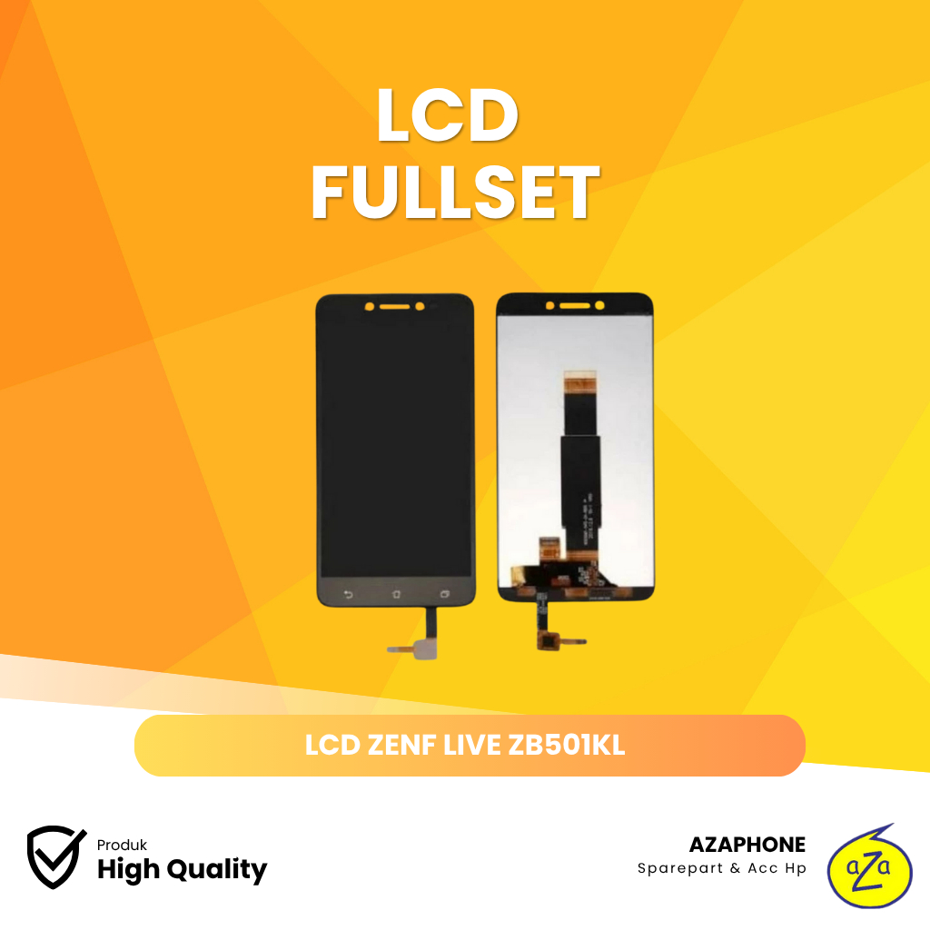 LCD ZENFONE LIVE ZB501KL BLACK FULLSET + TOUCHSCREEN