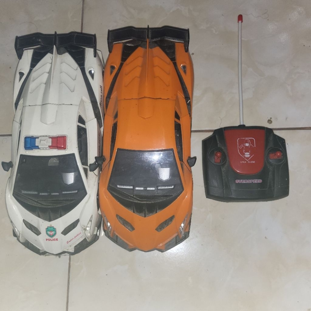 mobil mainan rc bekas/second