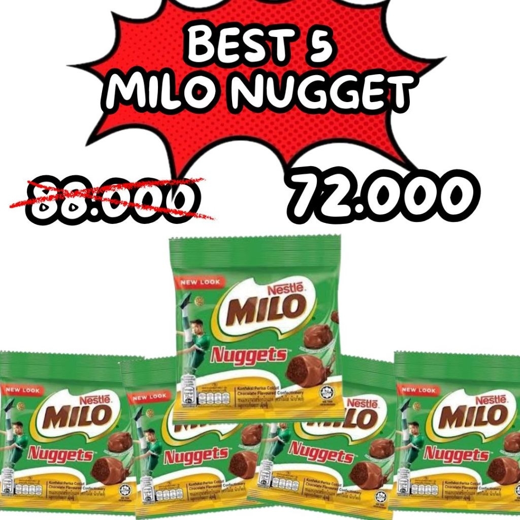

Bundling 5pcs Milo Nuggets