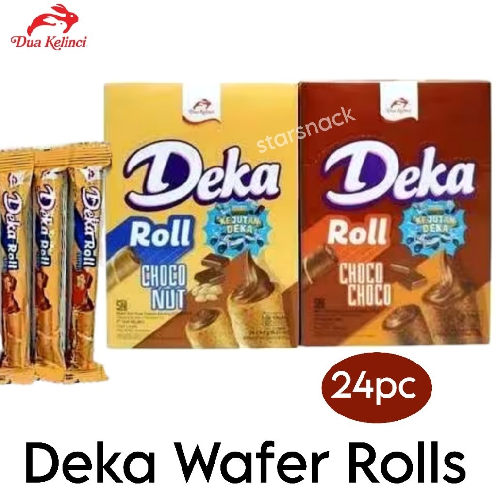 

Deka Wafer Roll box isi 24pcs