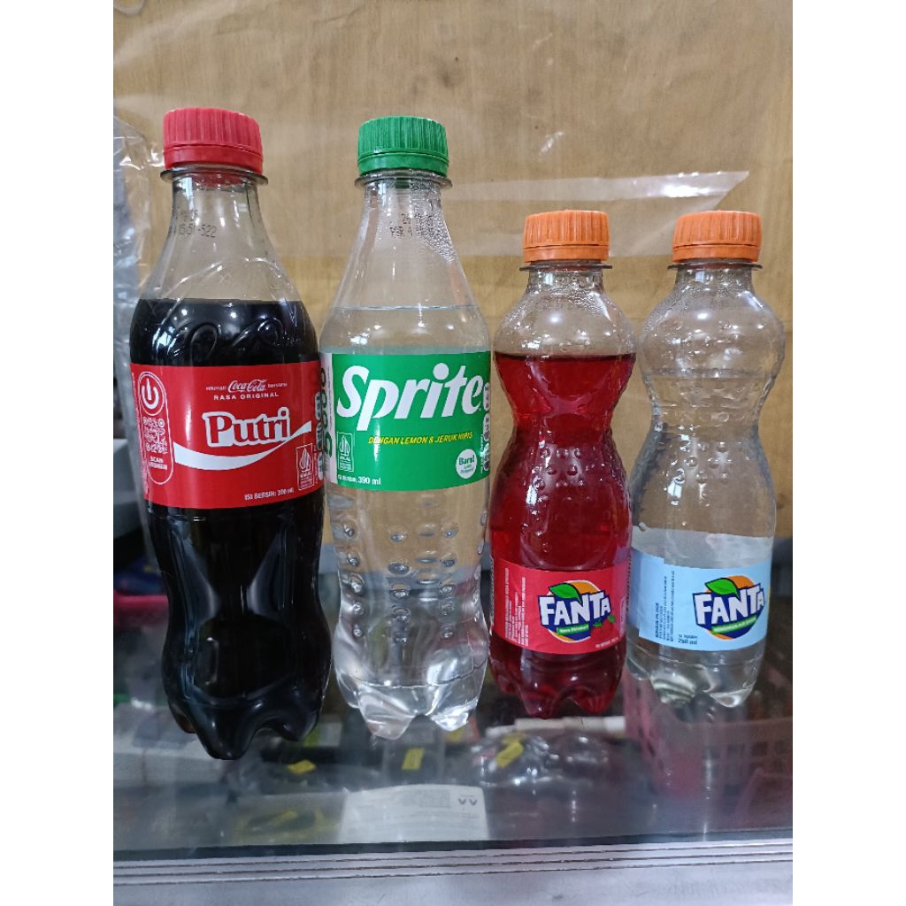 

minuman spite Coca-Cola fanta botol