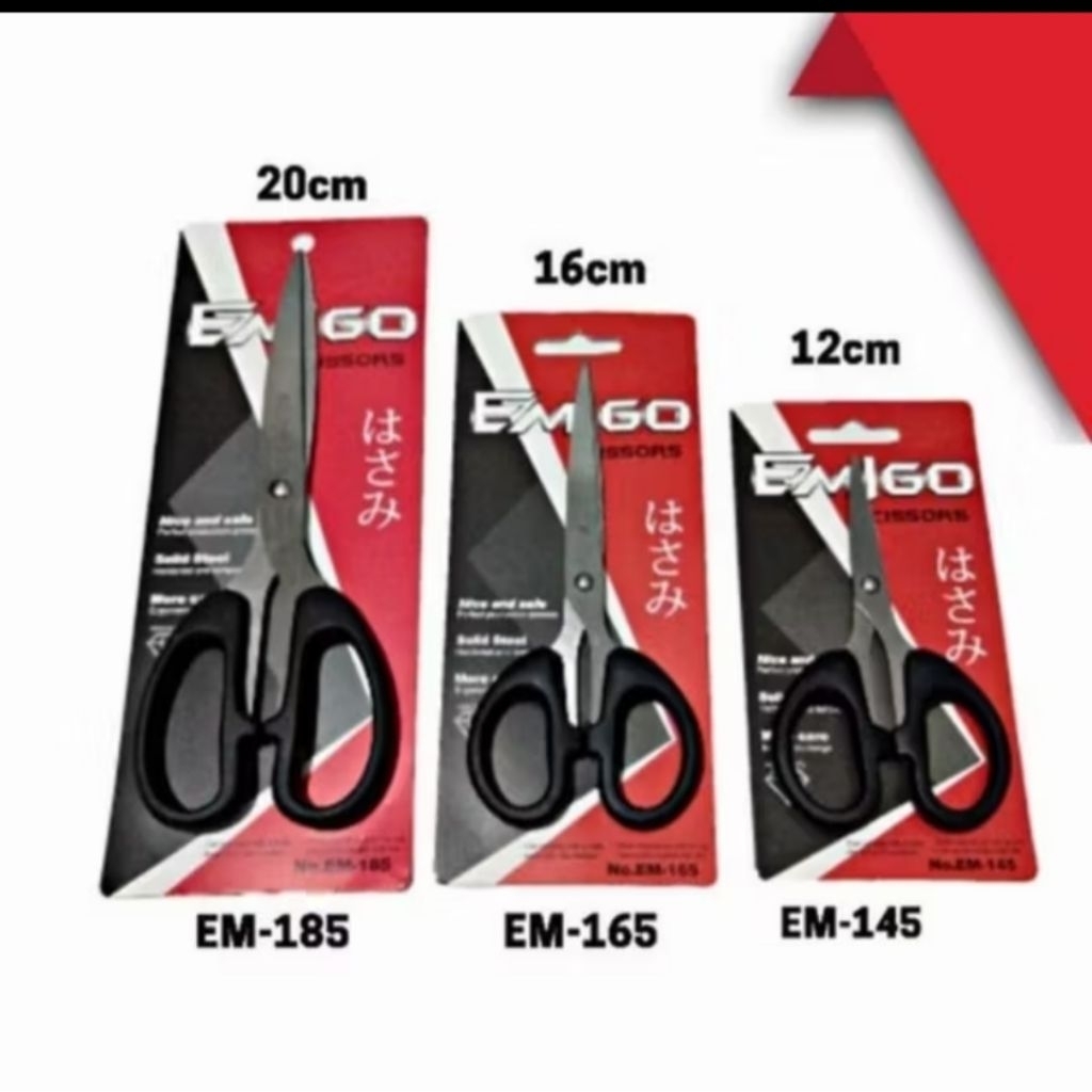 

Gunting Stainless steel tajam Emigo
