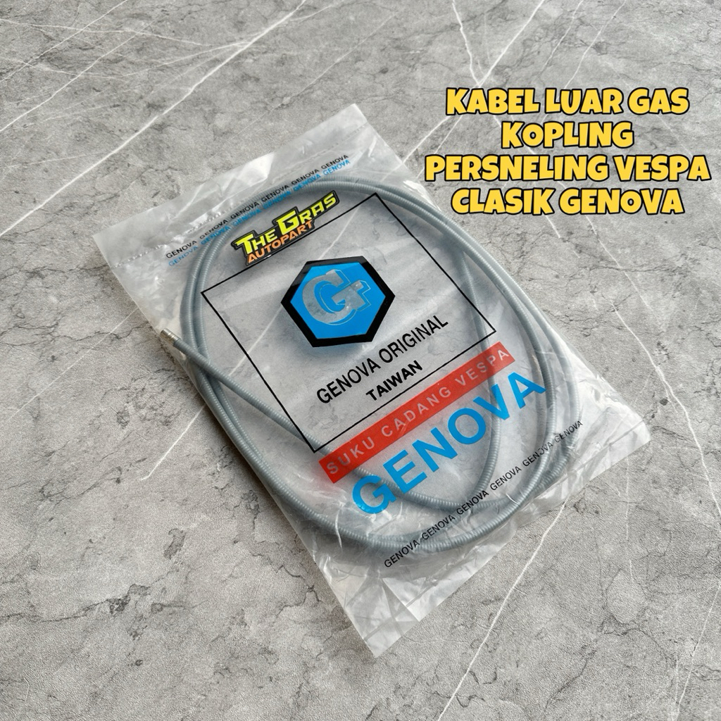 Kabel Kopling Vespa Kabel Luar Kopling Vespa Kabel Kopling Vespa Original Genova Kabel Perseneling V