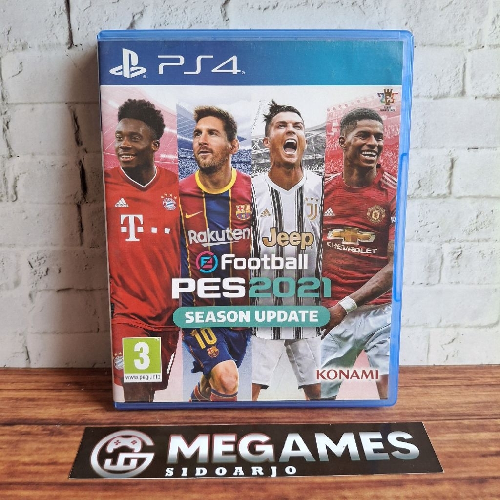 Kaset Bd Ps4 PES 2021 / PES2021 / PES21 - Second/Bekas