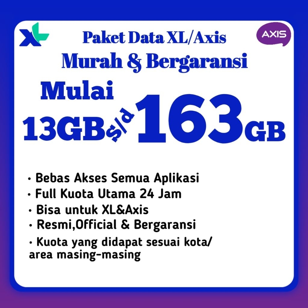 Paket Data XL&Axis Termurah