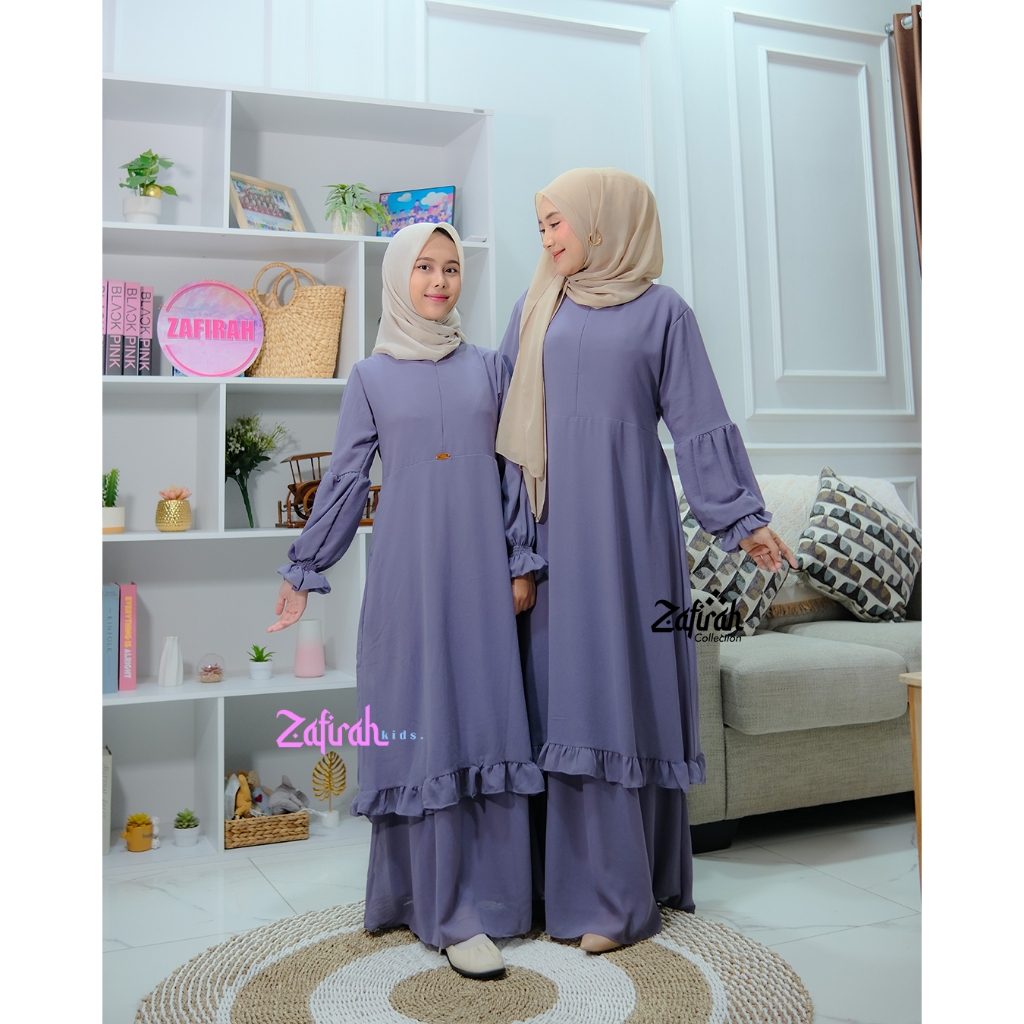 GAMIS MELAYU ANAK DAN DEWASA | GAMIS MALAYSIA IBU DAN ANAK | ORIGINAL ZAFIRAH COLLECTION