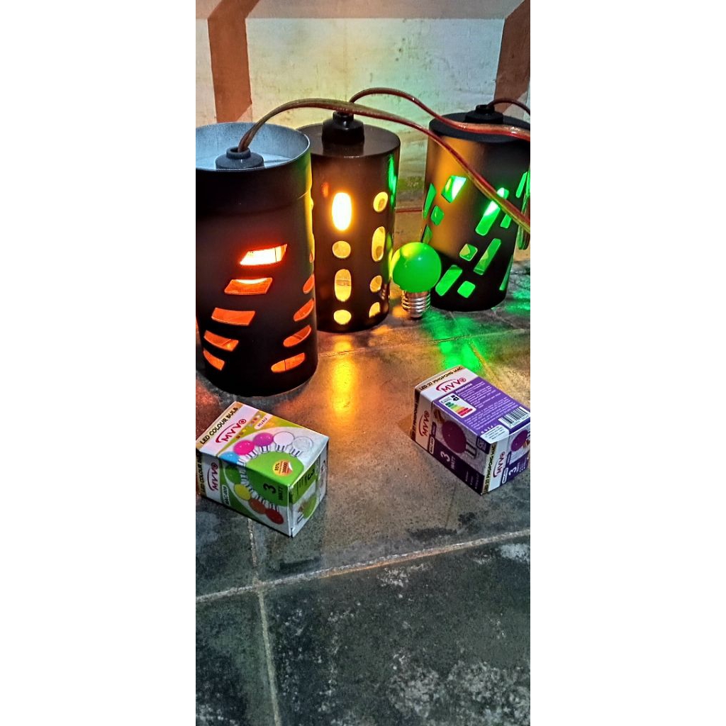 variasi lampu warna buat di kamar.lampu pajangan kamar