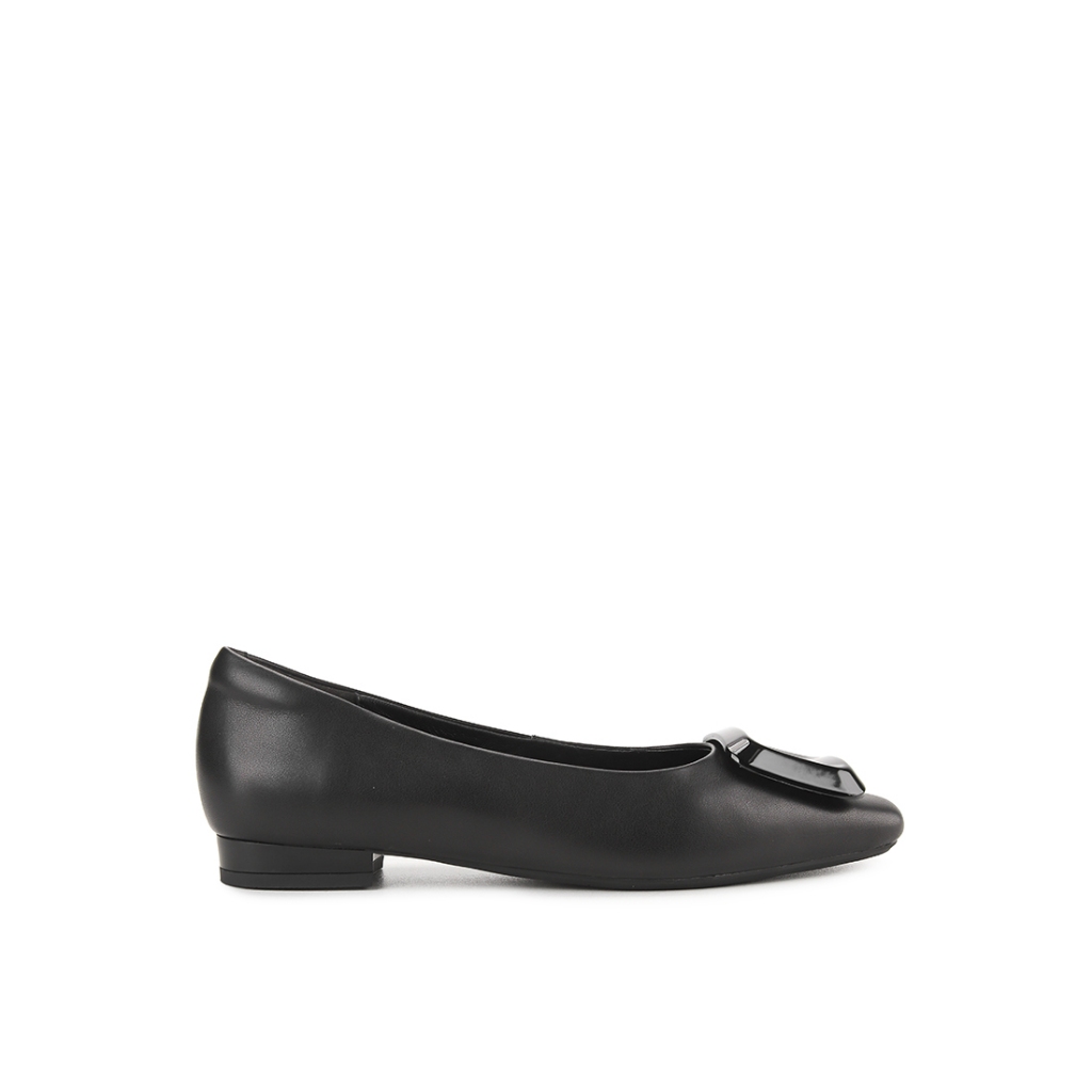 Sepatu Flat Wanita Andrew Shoes Hanabi Black