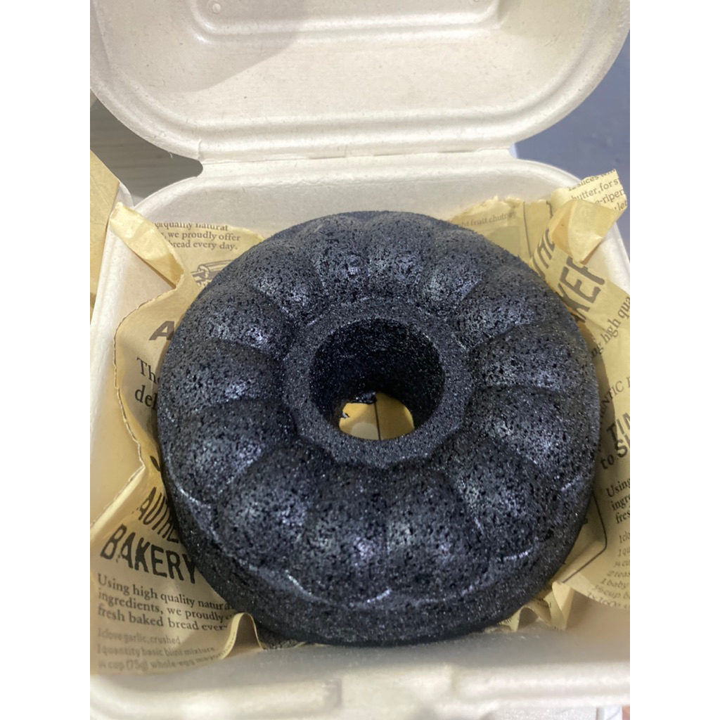 

BOLU KETAN HITAM KEJU LUMER