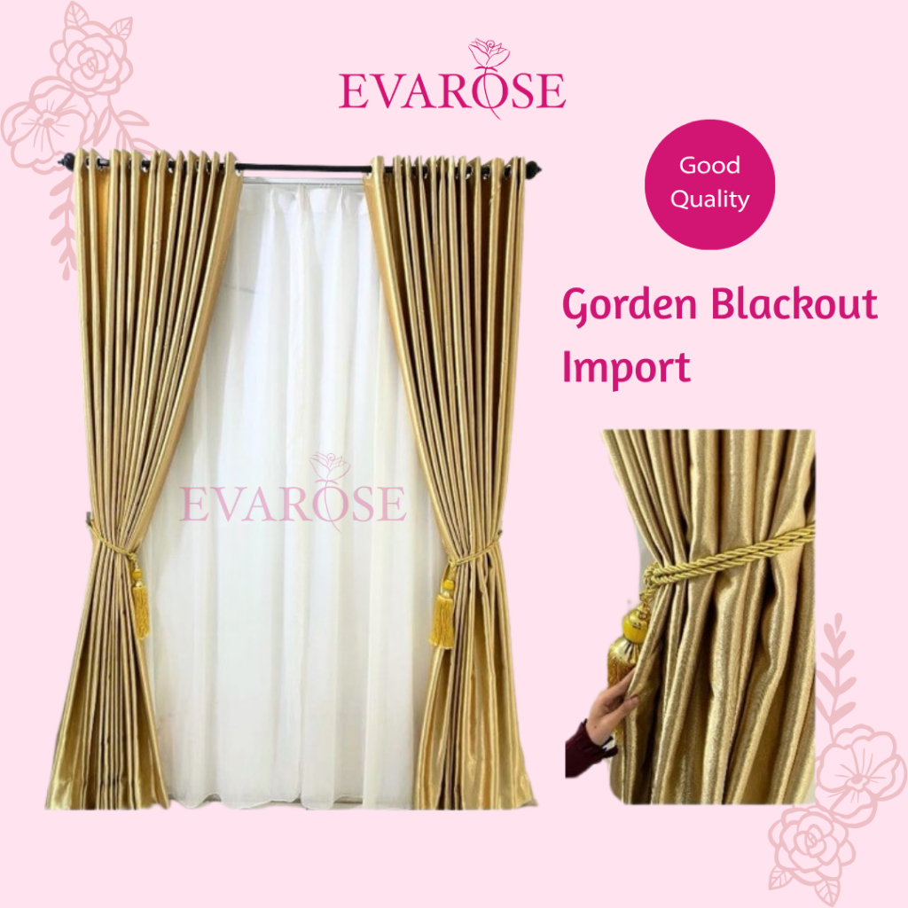 EVAROSE - [PRE ORDER] GORDEN PREMIUM BLACKOUT 10 GELOMBANG
