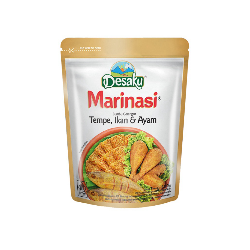 

DESAKU MARINASI (TEMPE & IKAN GORENG) 100G