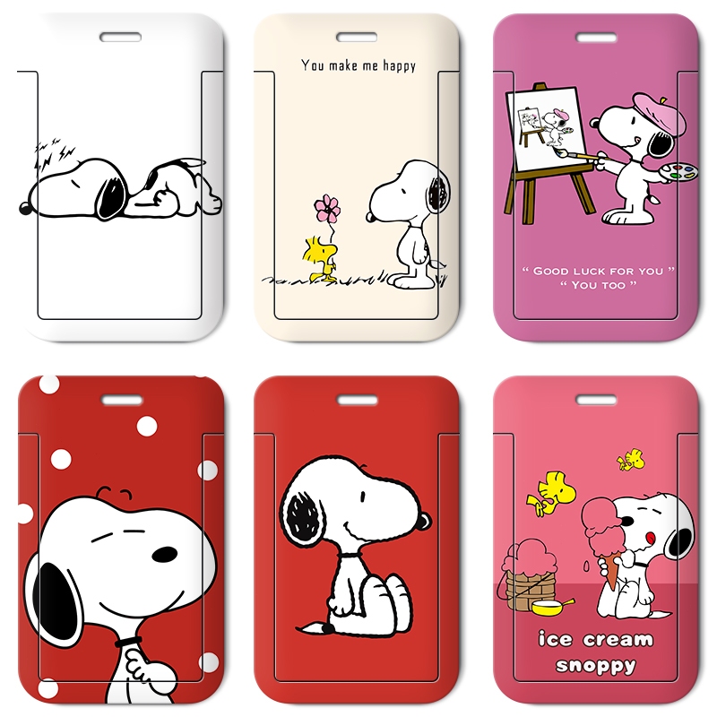 

snoopy for Kardus KTP Motif karakter Anime, Tempat Kartu Photo Card,id card holder, Desain Kawaii Gaya Jepang untuk Unisex, sekolah, kantor, perjalanan, koleksi animeFans