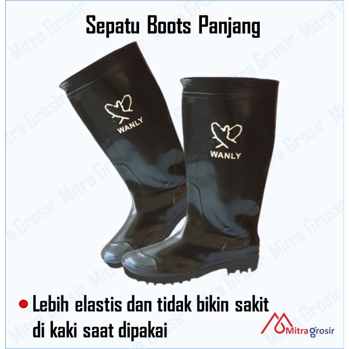Terbaru Sepatu Boot/Sepatu Boot Karet Murah/Sepatu Boot Panjang/Sepatu Boot Tahan Air/Sepatu Boot