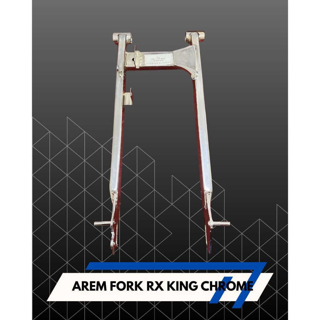 Arem/Arm Fork RX KING Bahan Tebal Chrome