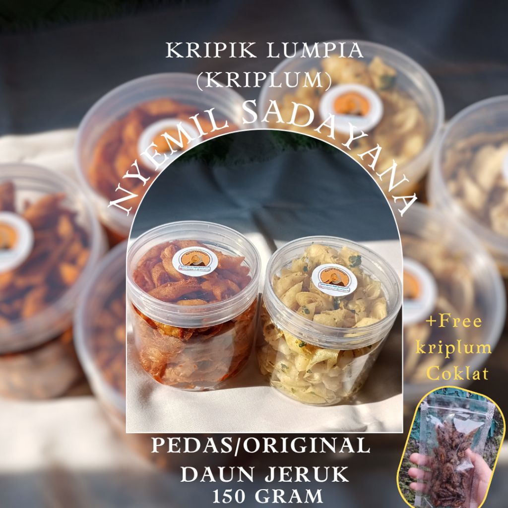 

KRIPLUM 150 GRAM + Free Kriplum Cokelat