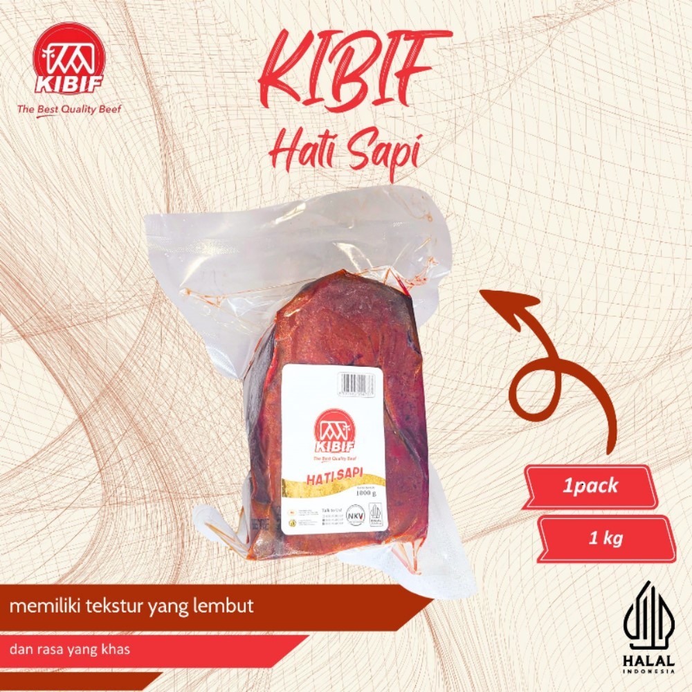 

KIBIF Hati Sapi 1kg