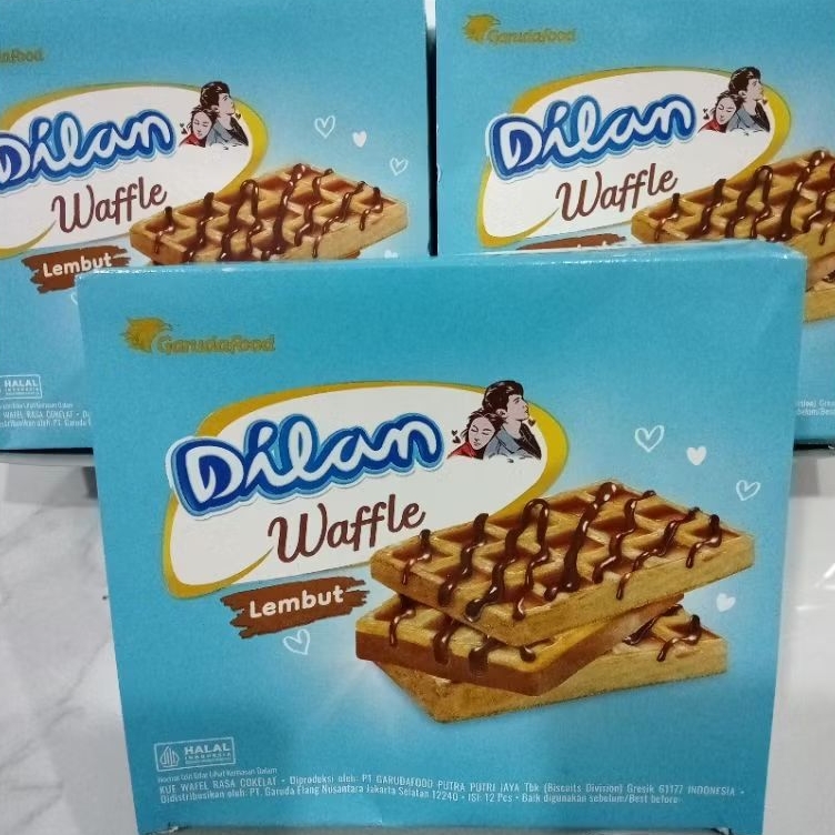 

DILAN WAFFLE rasa cokelat ( isi 12 pcs )