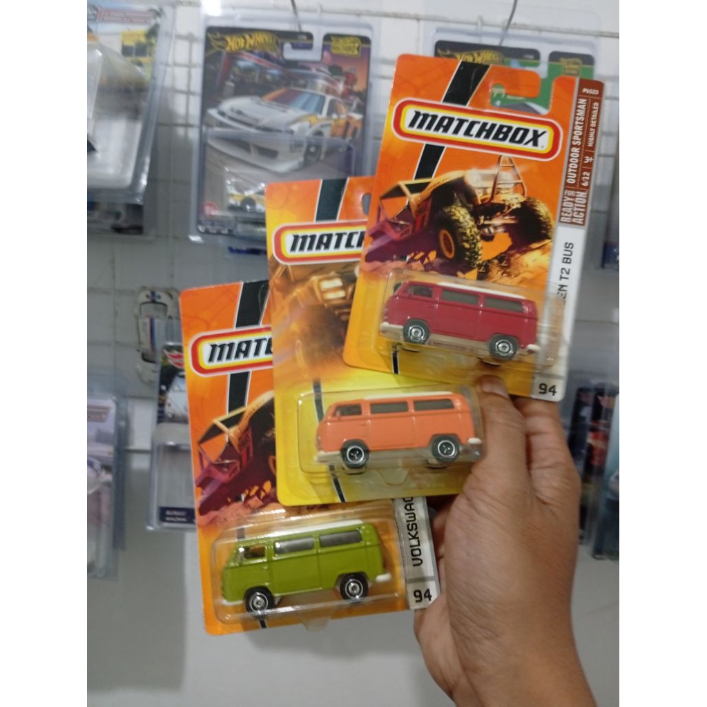 Matchbox Volkswagen T2 Bus Set