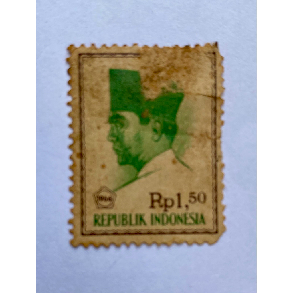 

Perangko Soekarno Rp 1,5