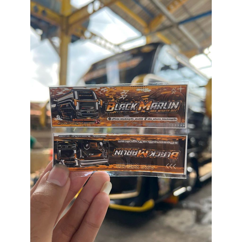 

Stiker Blackmarlin Panjang