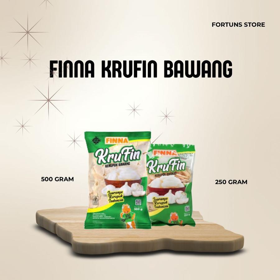 

Finna Krufin Kerupuk Bawang 250/500gr