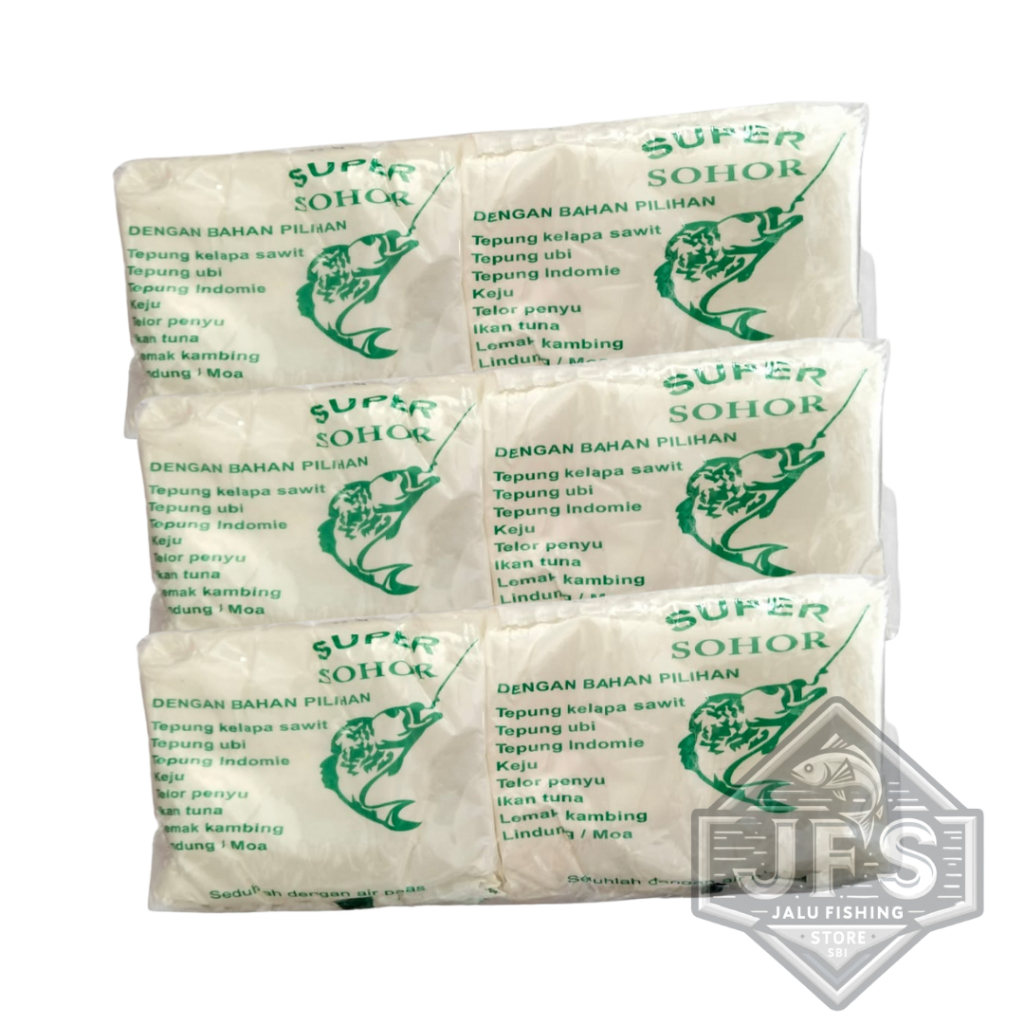 Umpan Super Sohor - Umpan Spesial Produk Sohor Per Pack isi (10)