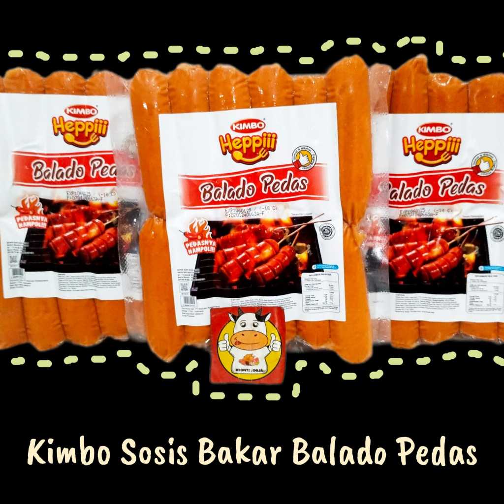 

KIMBO SOSIS BALADO PEDAS ISI 12-FROZEN FOOD-BRONTZ JOGJA