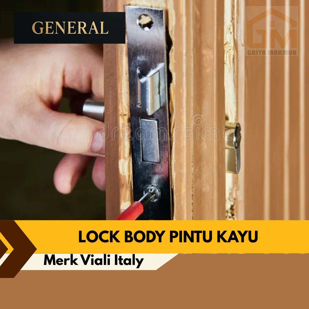 Body Kunci Pintu Kunci Pintu Kayu