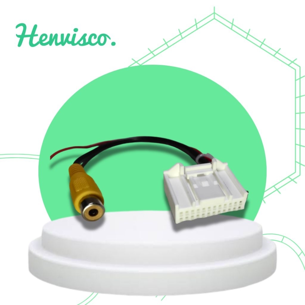 Socket Kamera Parkir Toyota Original Universal (24 Pin)