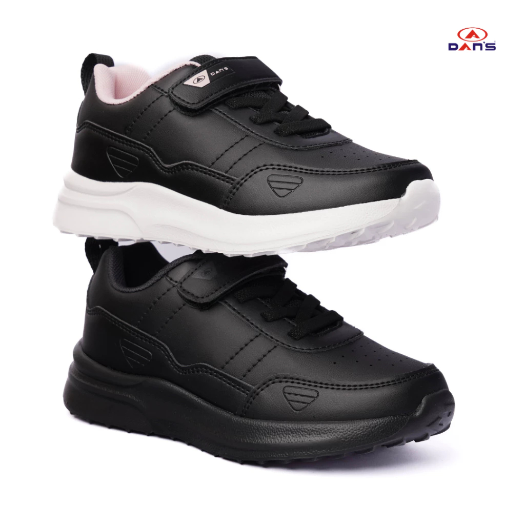 DANS - Sepatu Anak Perempuan - Narma | Sneakers untuk Sekolah Warna Hitam