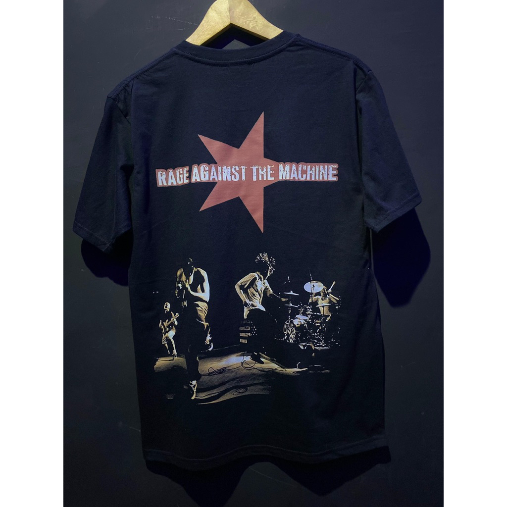 kaos band music RATM original official merchdise / 100% katun buildup tanpa jahitan samping